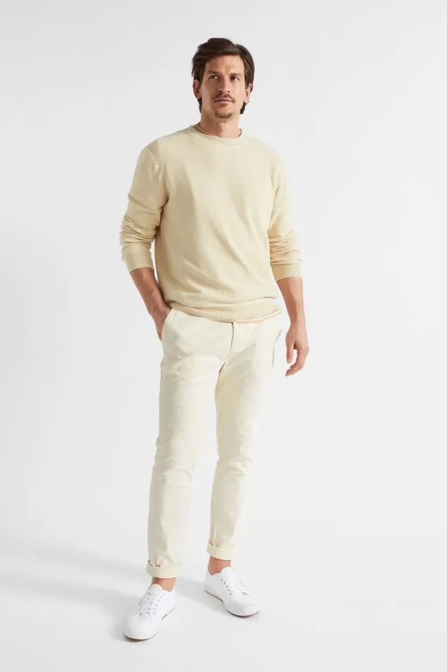 Seed Heritage TShirts and Sweaters Lightweight Sweater Sand 8211 Man
