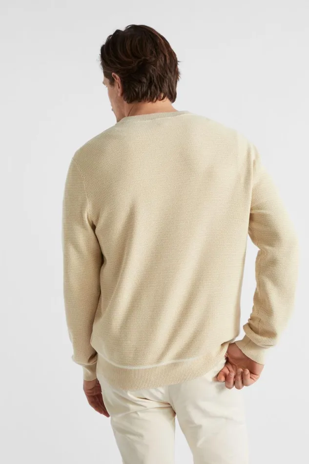 Seed Heritage TShirts and Sweaters Lightweight Sweater Sand 8211 Man