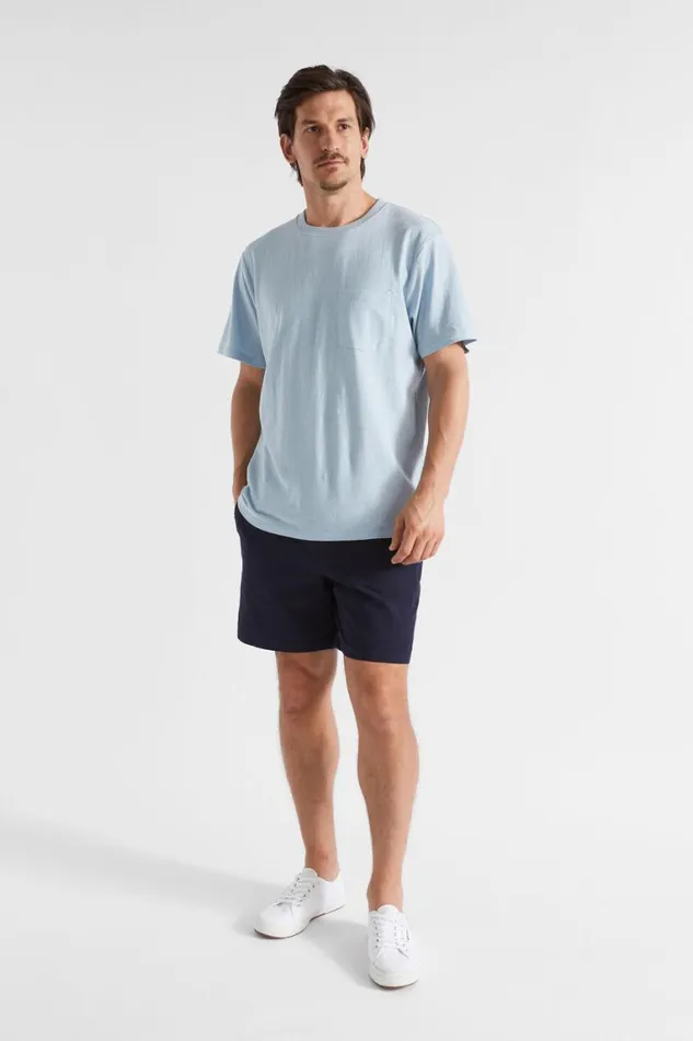 Seed Heritage TShirts and Sweaters Summer Pocket Tee Light Blue 8211 Man
