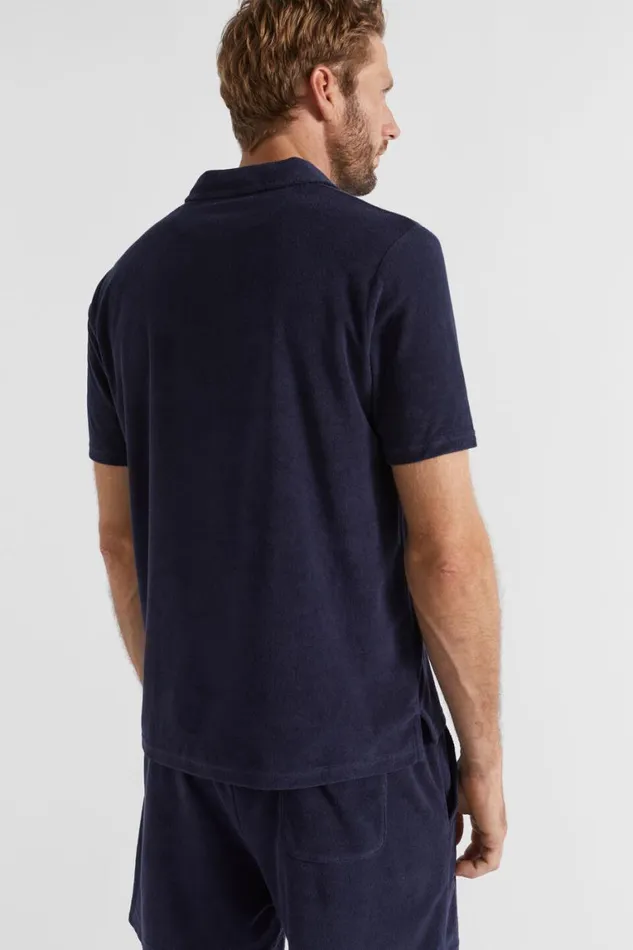Seed Heritage TShirts and Sweaters Terry Polo Midnight Blue 8211 Man