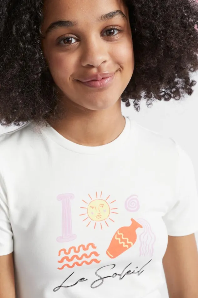 Seed Heritage TShirts and Tops Baby Tee White 8211 Teen Girl