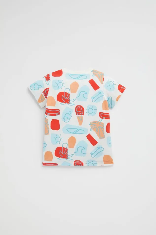 Seed Heritage TShirts and Tops Beach Yardage Tee Multi 8211 Baby