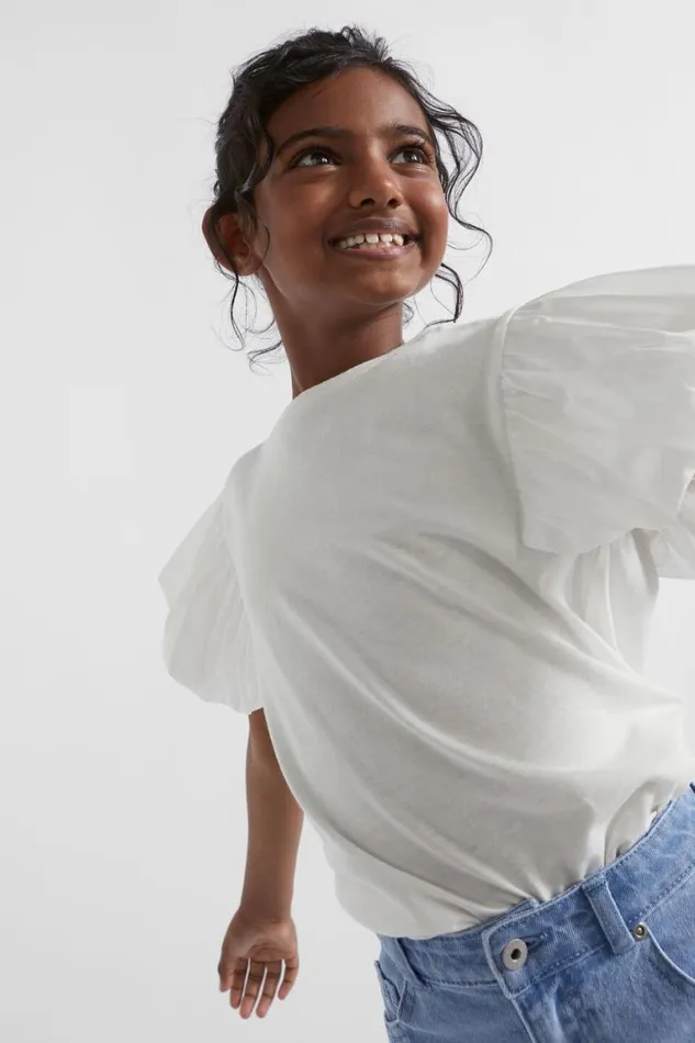 Seed Heritage TShirts and Tops Bubble Sleeve Tee Canvas 8211 Girl