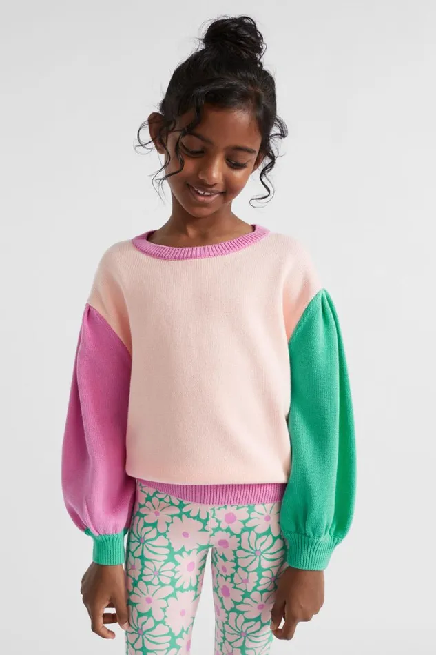 Seed Heritage TShirts and Tops Colourblock Knit Multi 8211 Girl