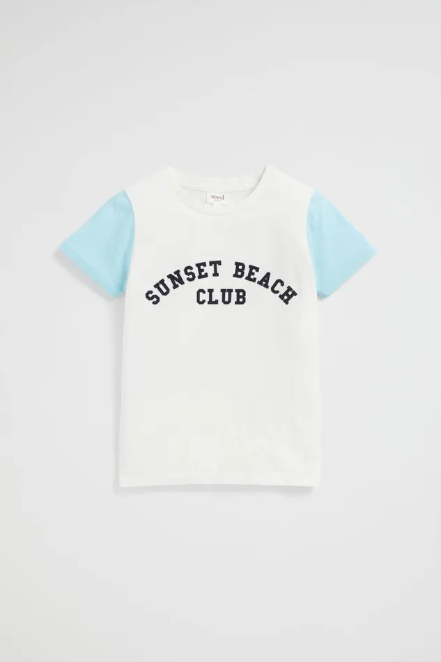 Seed Heritage TShirts and Tops Colourblock Tee Canvas 8211 Boy