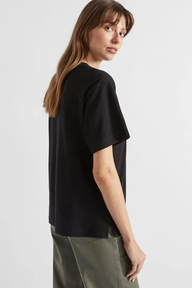 Seed Heritage TShirts and Tops Core Boyfriend Tee Black 8211 Woman
