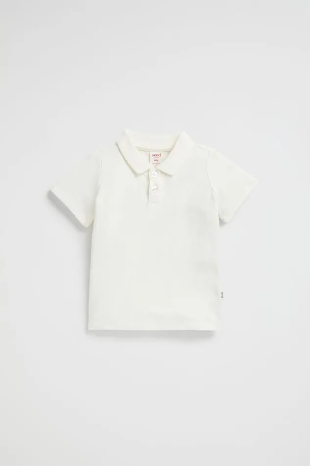 Seed Heritage TShirts and Tops Core Polo Tee Canvas 8211 Baby