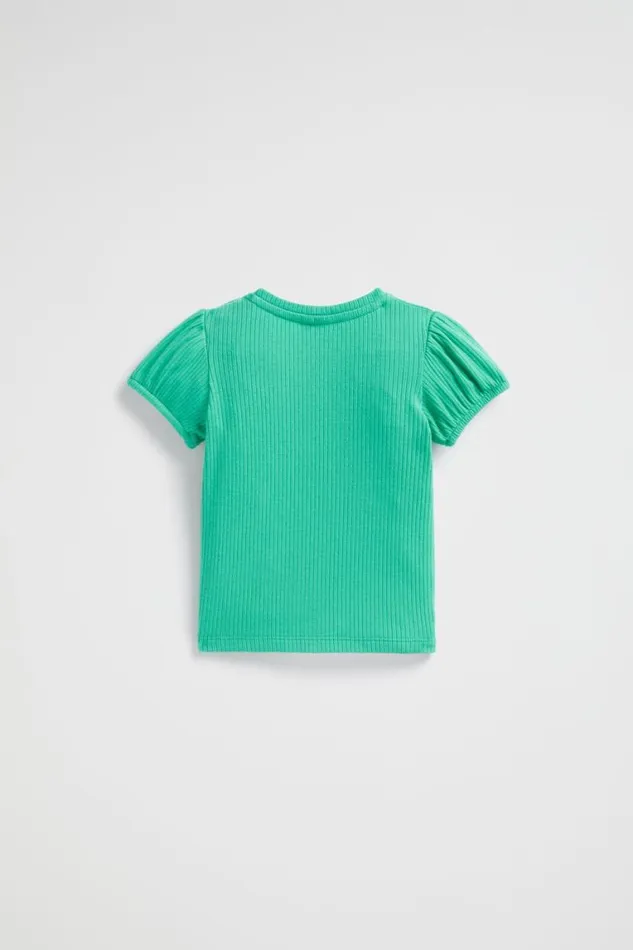Seed Heritage TShirts and Tops Core Rib Tee Jade Green 8211 Baby