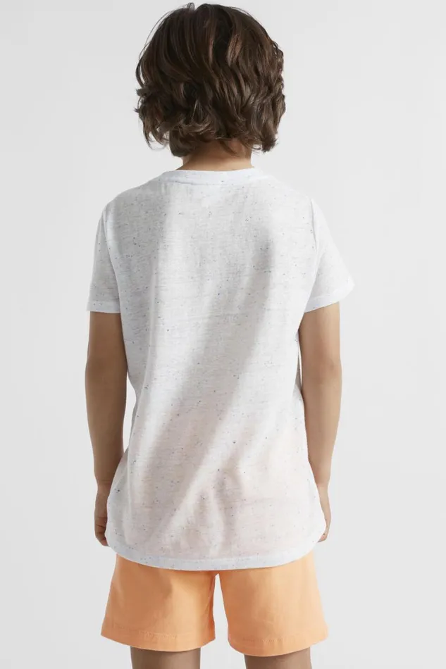 Seed Heritage TShirts and Tops Dino Tee Marine Speckle 8211 Boy