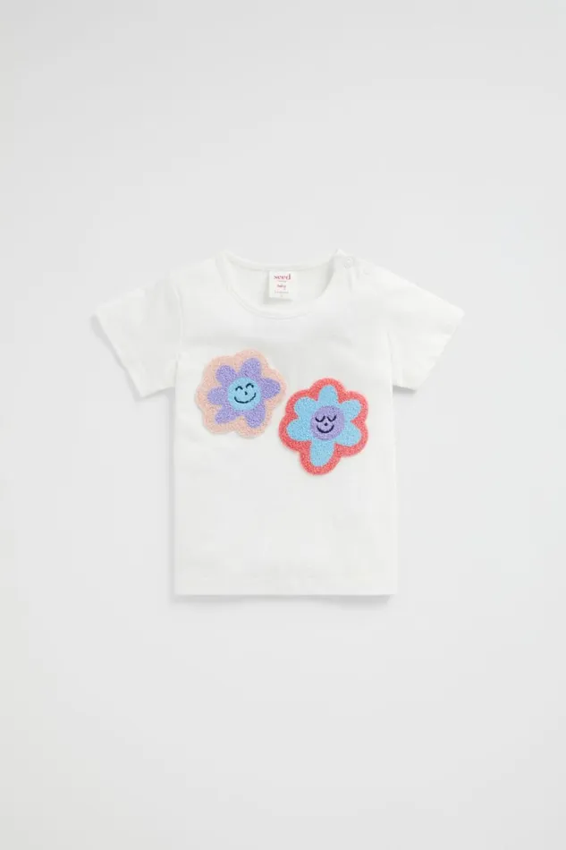 Seed Heritage TShirts and Tops Flowers Tee Canvas 8211 Baby