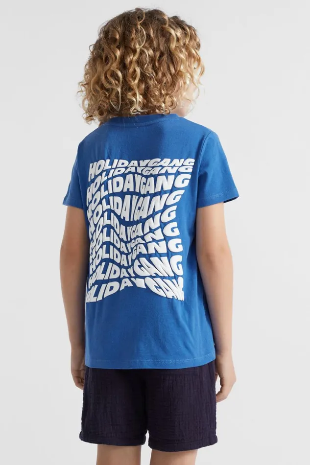 Seed Heritage TShirts and Tops Holiday Slogan Tee Marine 8211 Boy