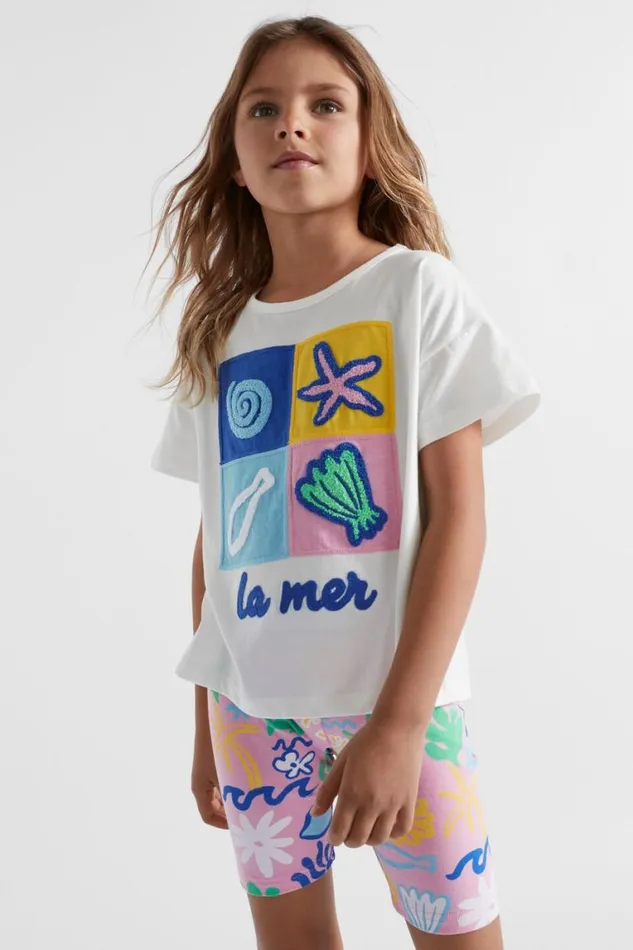 Seed Heritage TShirts and Tops La Mer Tee Canvas 8211 Girl