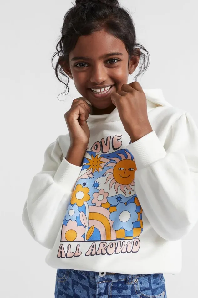 Seed Heritage TShirts and Tops Love Is All Around Hoodie Canvas 8211 Girl