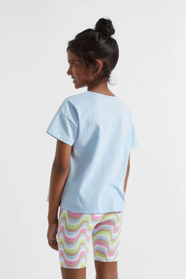 Seed Heritage TShirts and Tops Peace Tee Baby Blue 8211 Girl