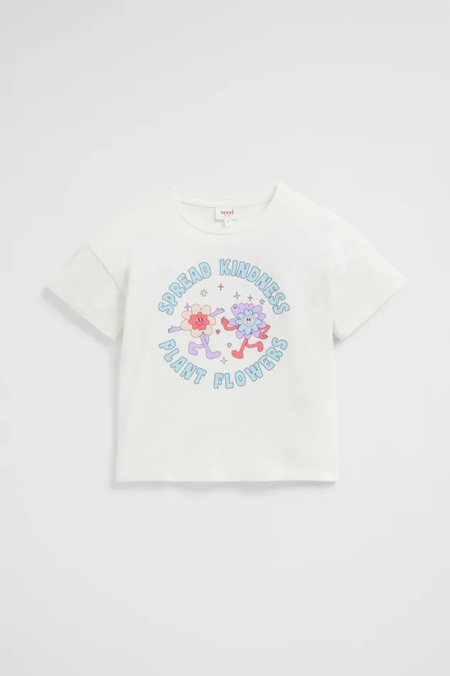 Seed Heritage TShirts and Tops Plant Flowers Tee Canvas 8211 Girl