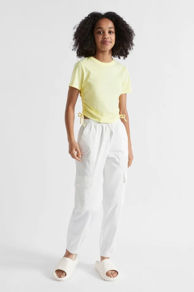 Seed Heritage TShirts and Tops Side Tie Tee Lemonade 8211 Teen Girl