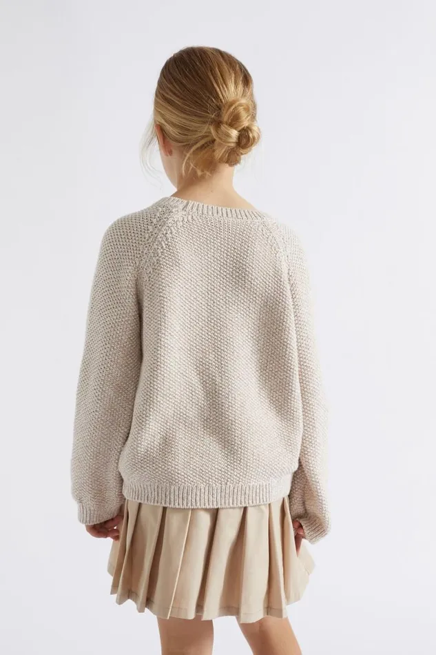 Seed Heritage TShirts and Tops Speckle Cable Knit Chai 8211 Girl