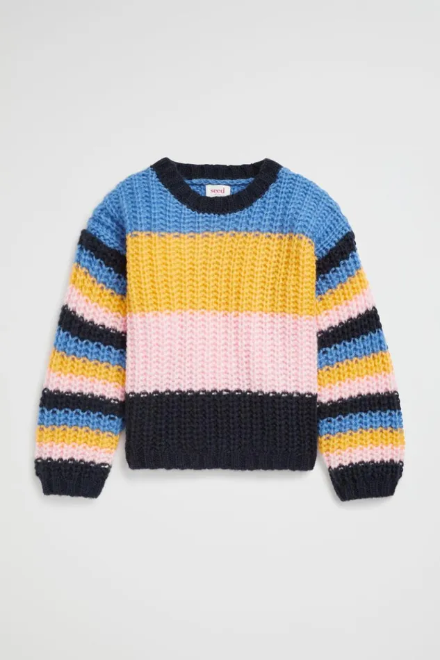 Seed Heritage TShirts and Tops Stripe Knit Multi 8211 Girl