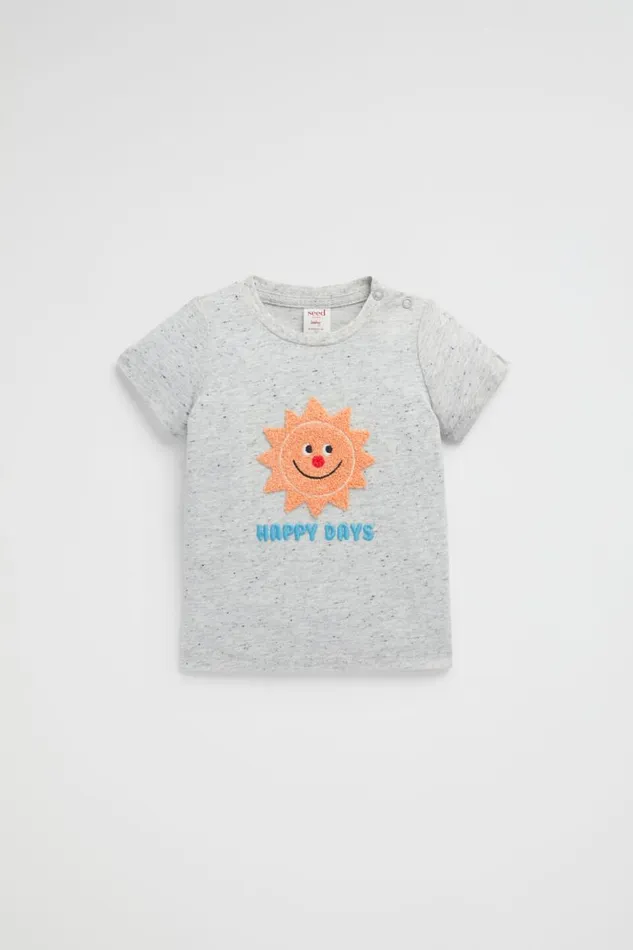 Seed Heritage TShirts and Tops Sunshine Tee Cloudy Marle 8211 Baby