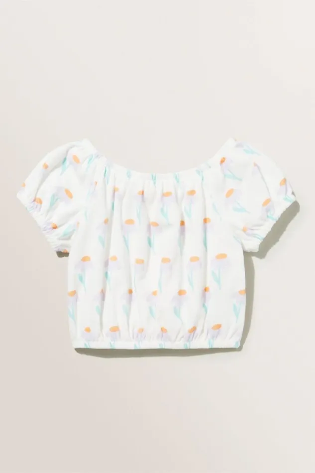 Seed Heritage TShirts and Tops Terry Towel Top Vintage White 8211 Girl