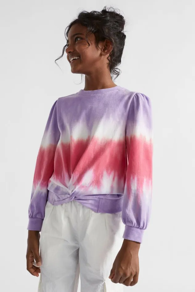 Seed Heritage TShirts and Tops Tiedye Rugby Top Multi 8211 Girl