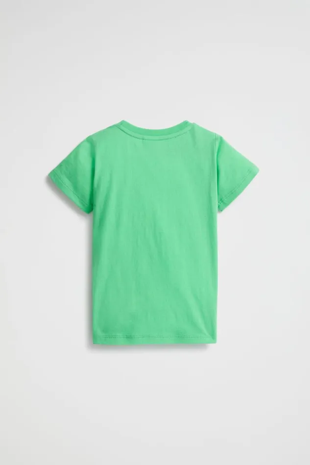Seed Heritage TShirts and Tops Tiger Face Tee Pine Lime 8211 Baby