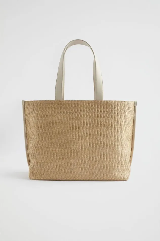 Seed Heritage Tote Bags Raffia Tote Stone Natural 8211 Woman