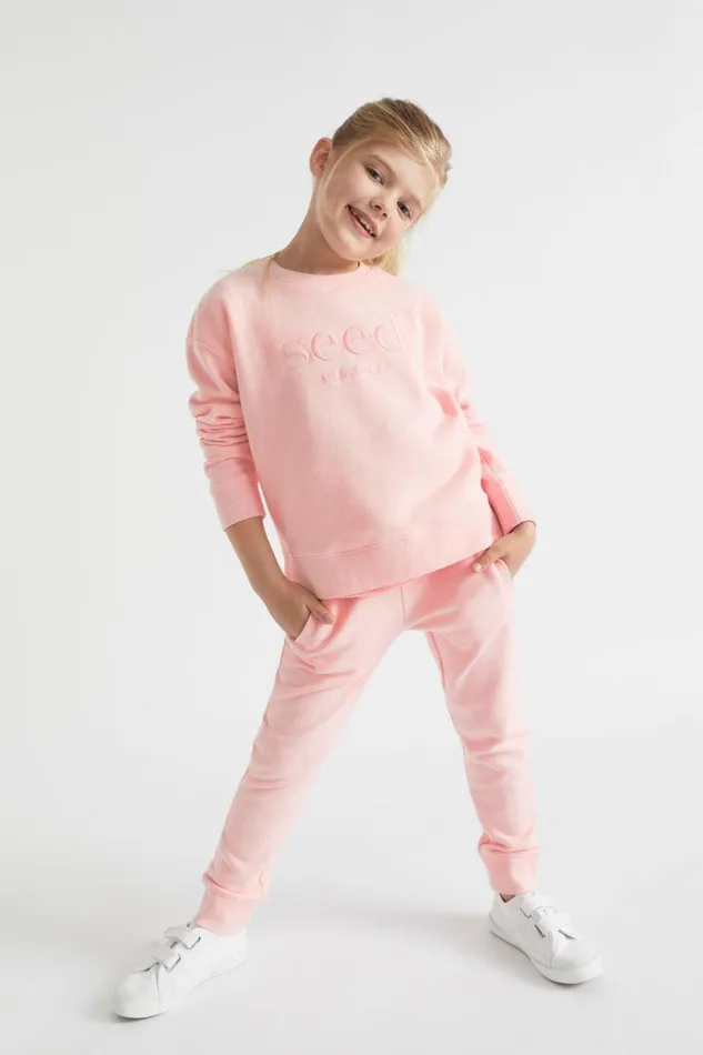 Seed Heritage Track Pants Core Trackpant Dusty Rose 8211 GirlBoy