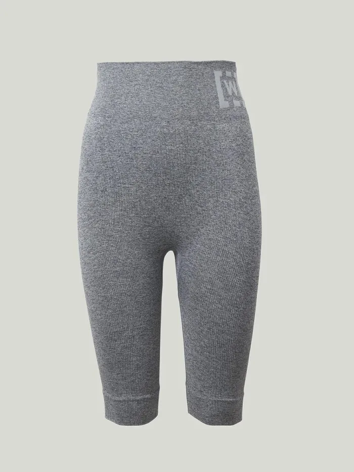Shaping Athleisure Biker Short Grey Melange Women Wolford Shorts