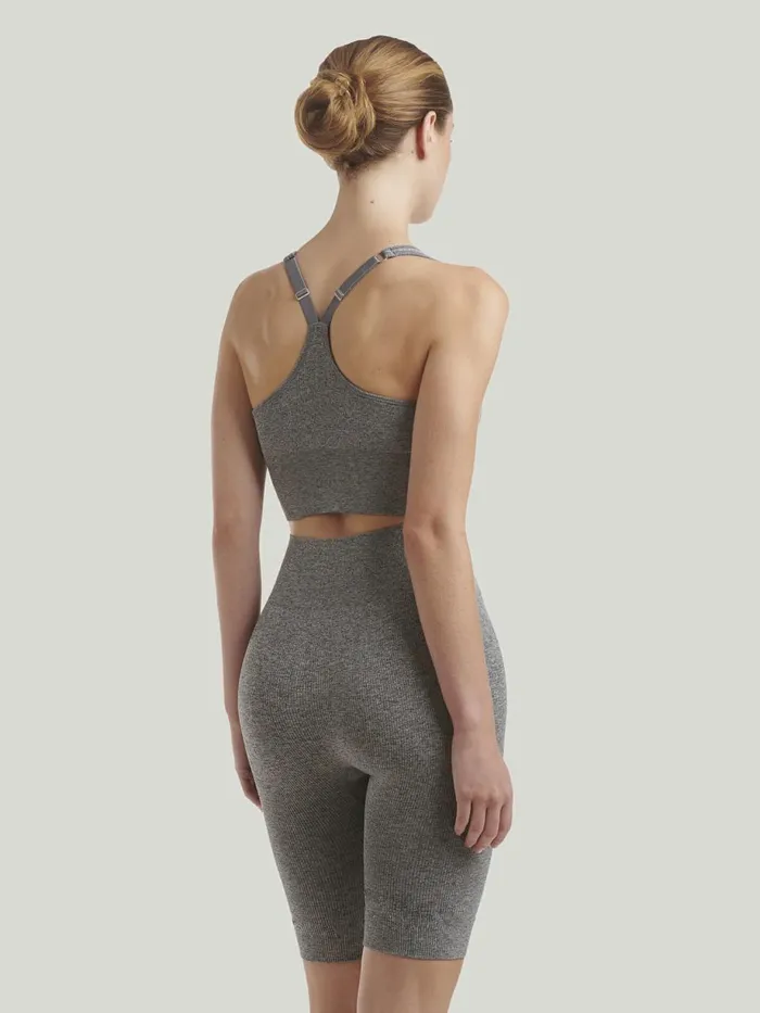 Shaping Athleisure Biker Short Grey Melange Women Wolford Shorts