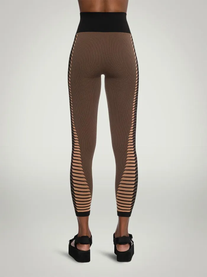 Shaping Slit 78 Leggings Caramelblack Women Wolford Leggings