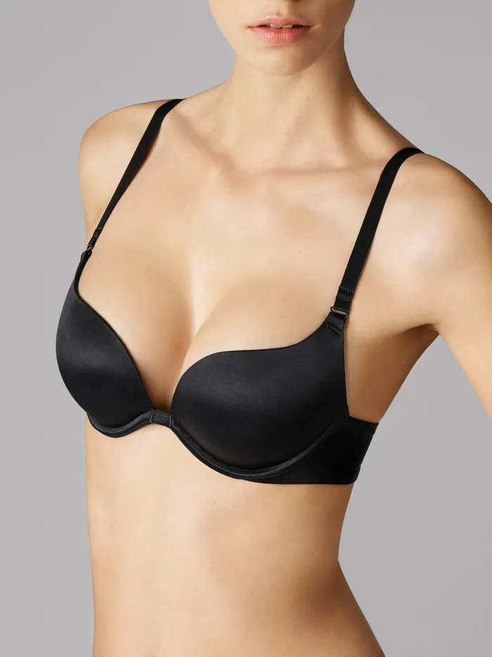 Sheer Touch PushUp Bra Black Women Wolford Bras