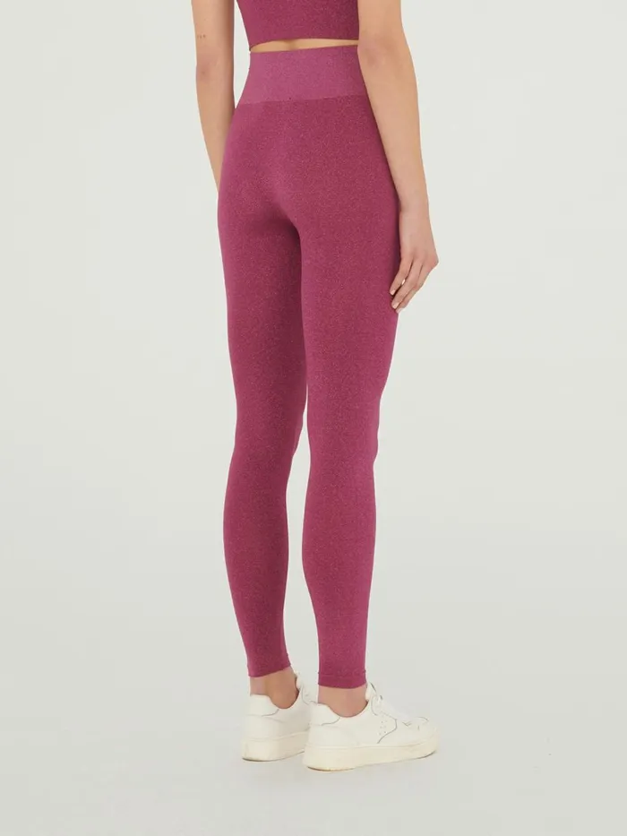 Shiny Leggings Mineral Redpink Women Wolford Athleisure Leggings