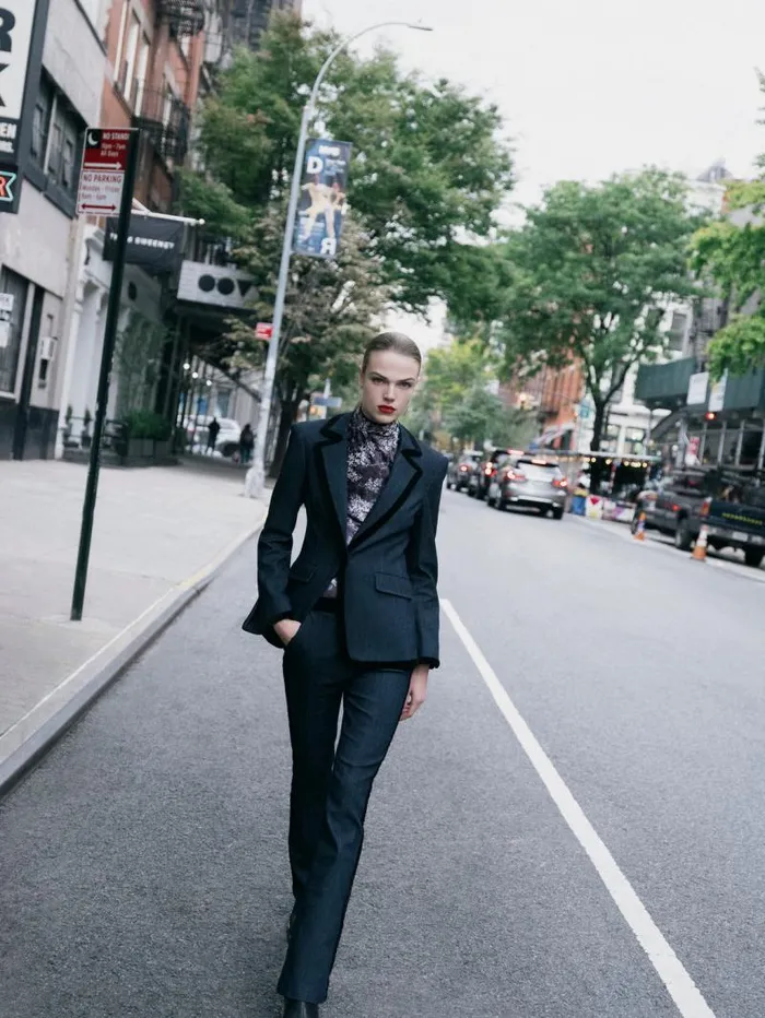 Shop Ariane Pant Indigoblack Cinq Sept Pants