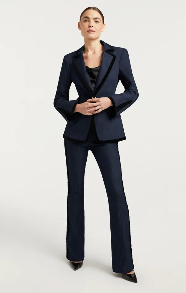 Shop Ariane Pant Indigoblack Cinq Sept Pants
