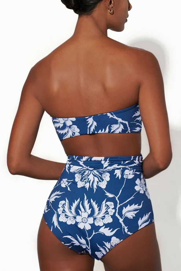 Shop Bikini Bottoms Mara Hoffman Bobbi Bikini Bottom Blue Shop Bikini Bottoms Mara Hoffman Bobbi Bikini Bottom Blue