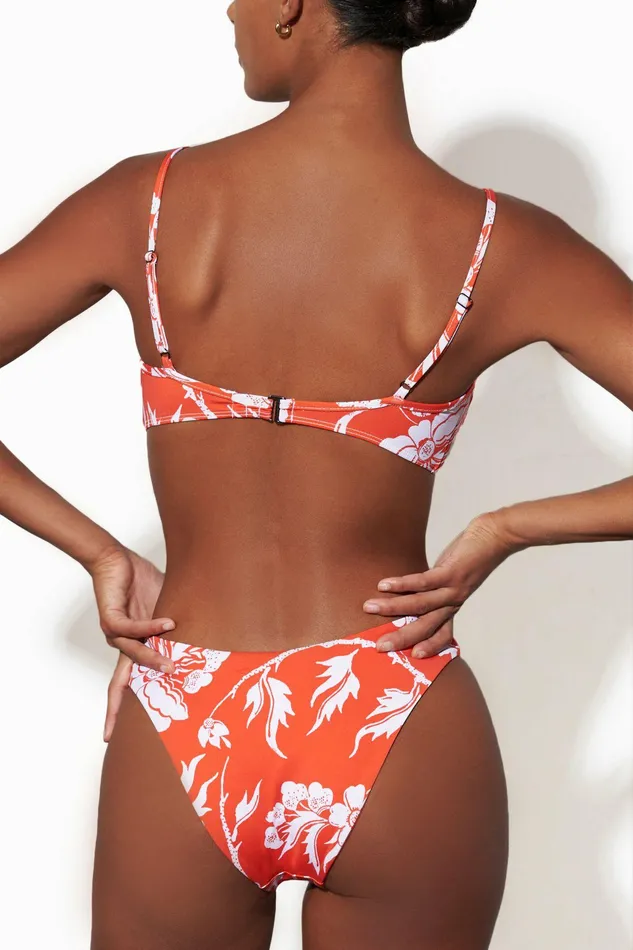 Shop Bikini Bottoms Mara Hoffman Cece Bikini Bottom Orange Shop Bikini Bottoms Mara Hoffman Cece Bikini Bottom Orange