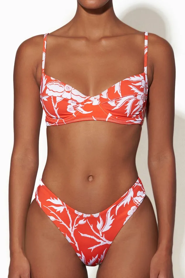 Shop Bikini Bottoms Mara Hoffman Cece Bikini Bottom Orange Shop Bikini Bottoms Mara Hoffman Cece Bikini Bottom Orange
