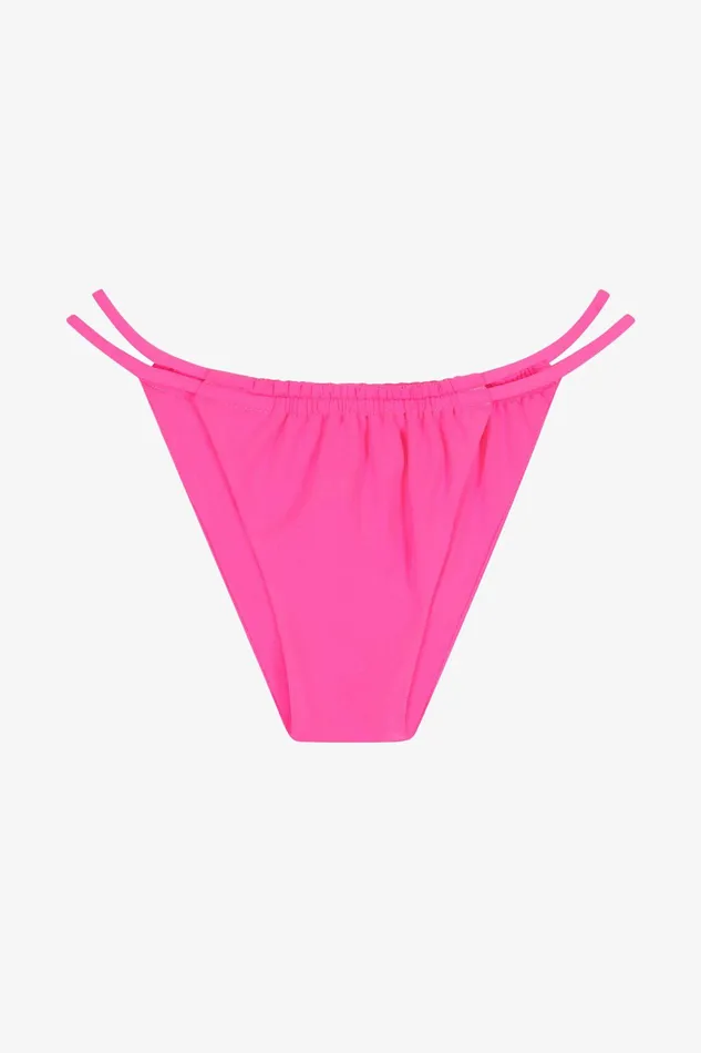 Shop Bikini Bottoms Mara Hoffman Coco Bikini Bottom Pink