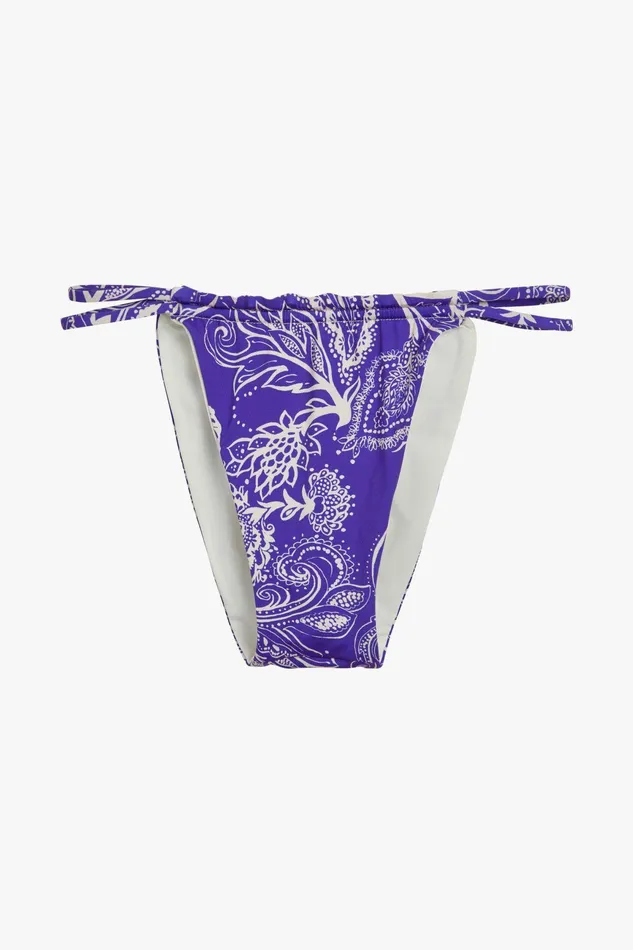 Shop Bikini Bottoms Mara Hoffman Coco Bikini Bottom Purple