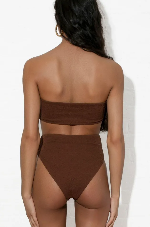 Shop Bikini Bottoms Mara Hoffman Imina Bikini Bottom Brown Shop Bikini Bottoms Mara Hoffman Imina Bikini Bottom Brown