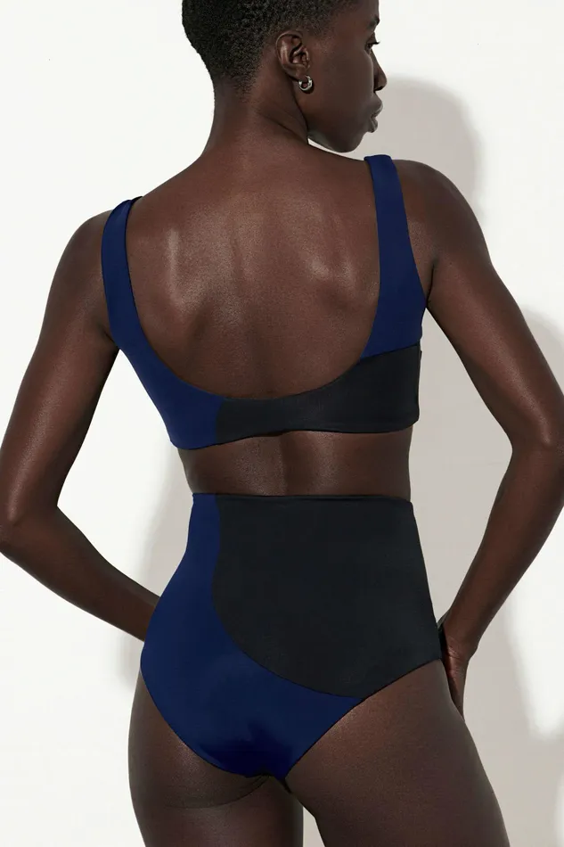 Shop Bikini Bottoms Mara Hoffman Lydia Bikini Bottom Blue Shop Bikini Bottoms Mara Hoffman Lydia Bikini Bottom Blue