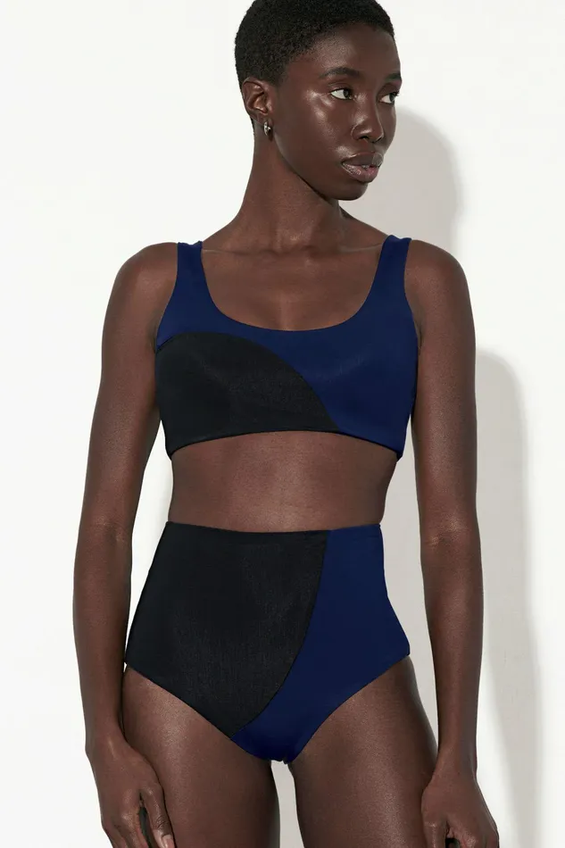 Shop Bikini Bottoms Mara Hoffman Lydia Bikini Bottom Blue Shop Bikini Bottoms Mara Hoffman Lydia Bikini Bottom Blue