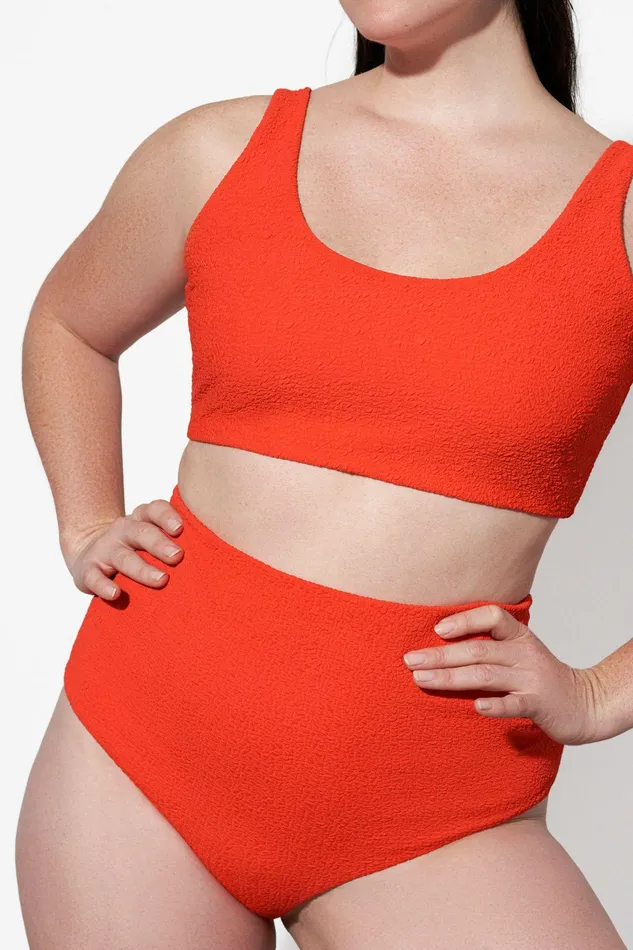 Shop Bikini Bottoms Mara Hoffman Lydia Bikini Bottom Orange Shop Bikini Bottoms Mara Hoffman Lydia Bikini Bottom Orange