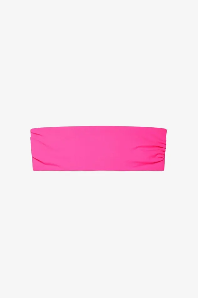 Shop Bikini Tops Mara Hoffman Abigail Bikini Top Pink