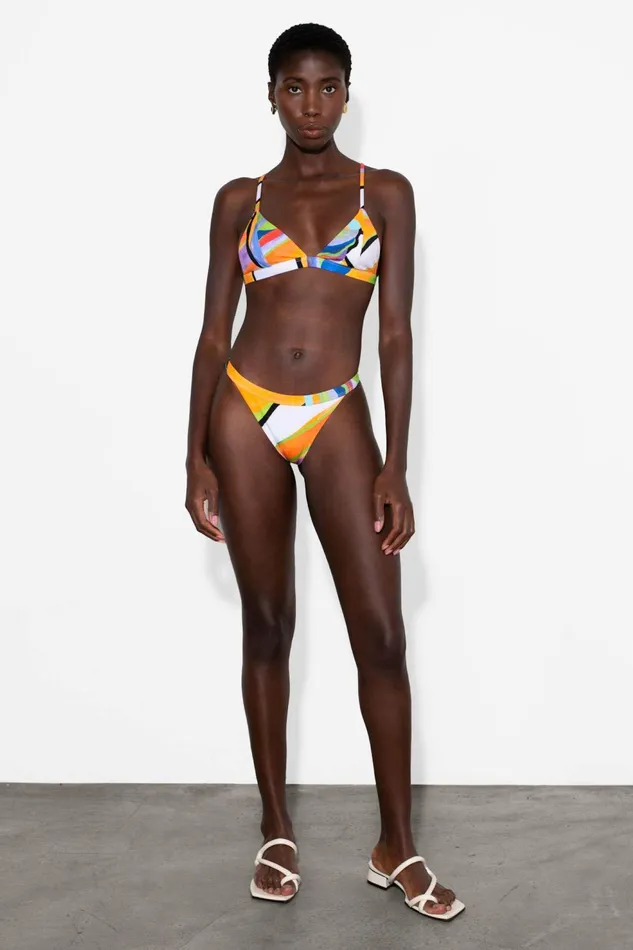 Shop Bikini Tops Mara Hoffman Astrid Bikini Top Multi Shop Bikini Tops Mara Hoffman Astrid Bikini Top Multi