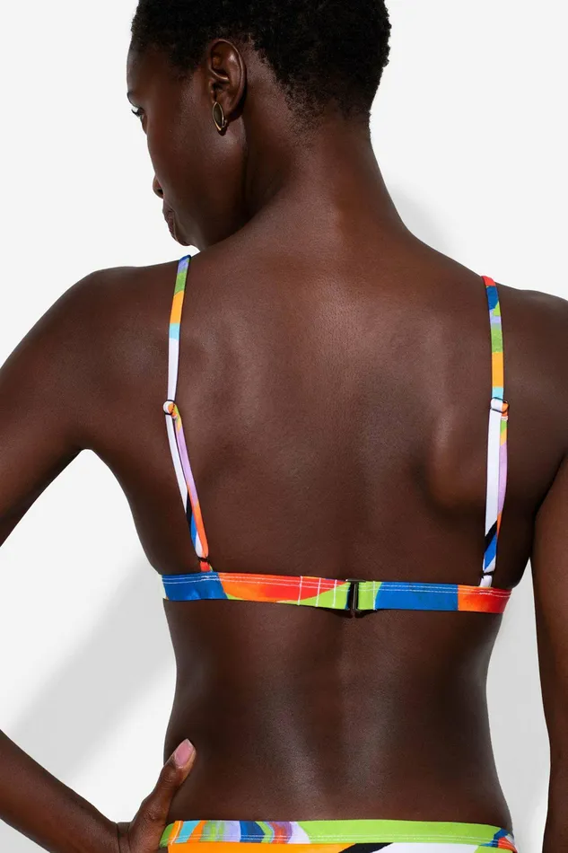 Shop Bikini Tops Mara Hoffman Astrid Bikini Top Multi Shop Bikini Tops Mara Hoffman Astrid Bikini Top Multi