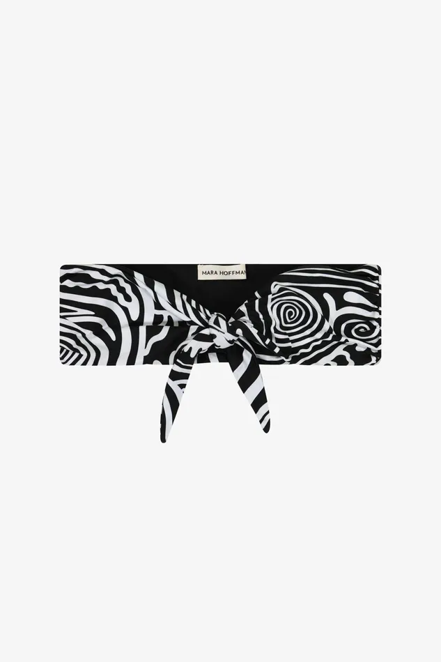 Shop Bikini Tops Mara Hoffman Kai Bikini Top Black