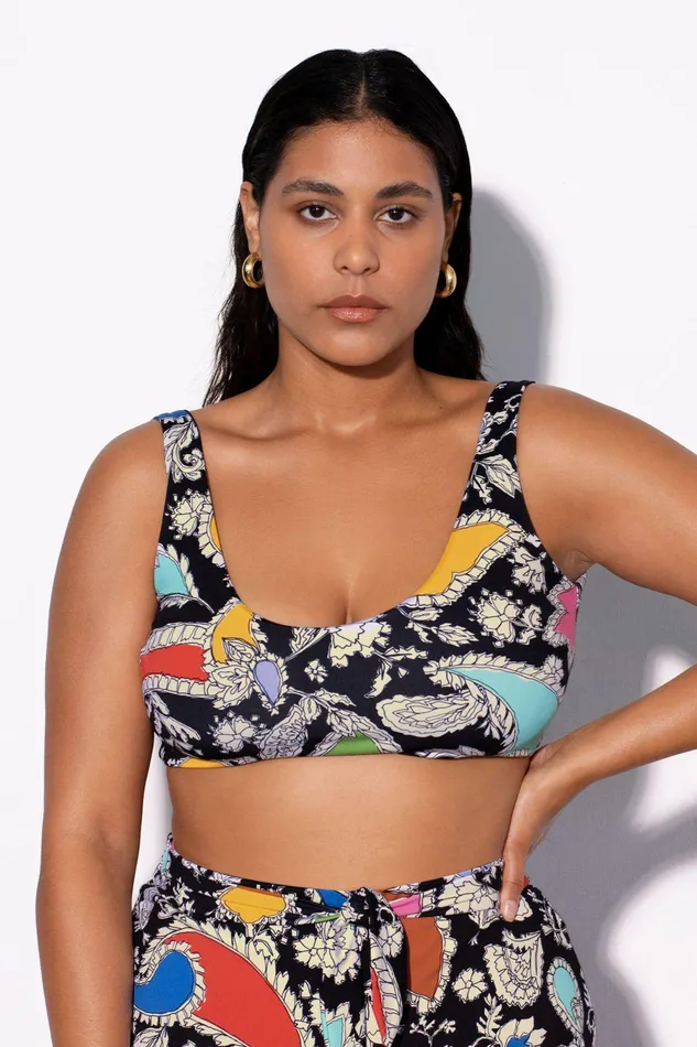 Shop Bikini Tops Mara Hoffman Lira Bikini Top Black Shop Bikini Tops Mara Hoffman Lira Bikini Top Black