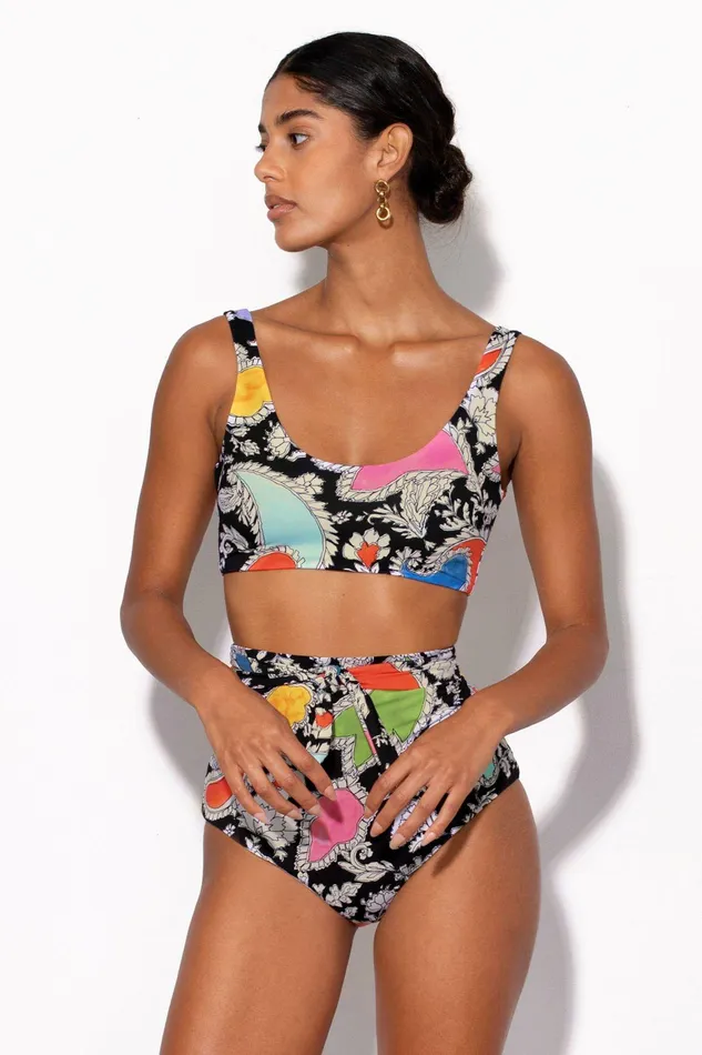 Shop Bikini Tops Mara Hoffman Lira Bikini Top Black Shop Bikini Tops Mara Hoffman Lira Bikini Top Black